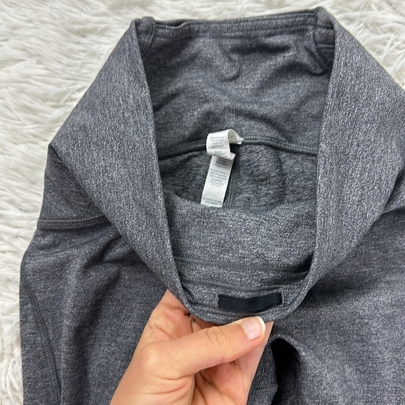 Lululemon Train Times Crop (17" ) Heathered Black - Picture 2 of 5